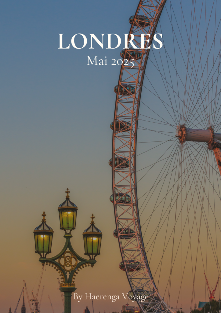 guide personnalisé voyage londres avec itinéraire sur mesure, sélection de bonnes adresses et conseils personnalisés